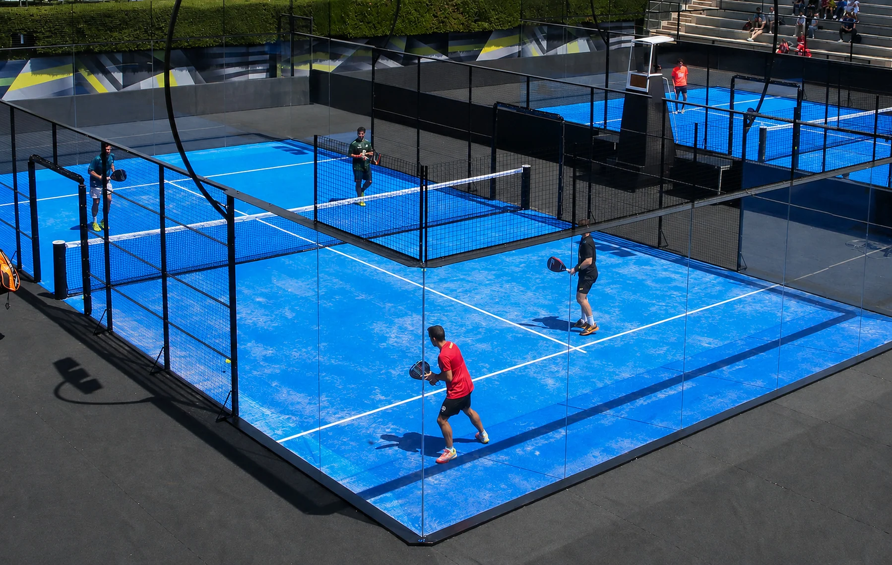 Outdoor sports court