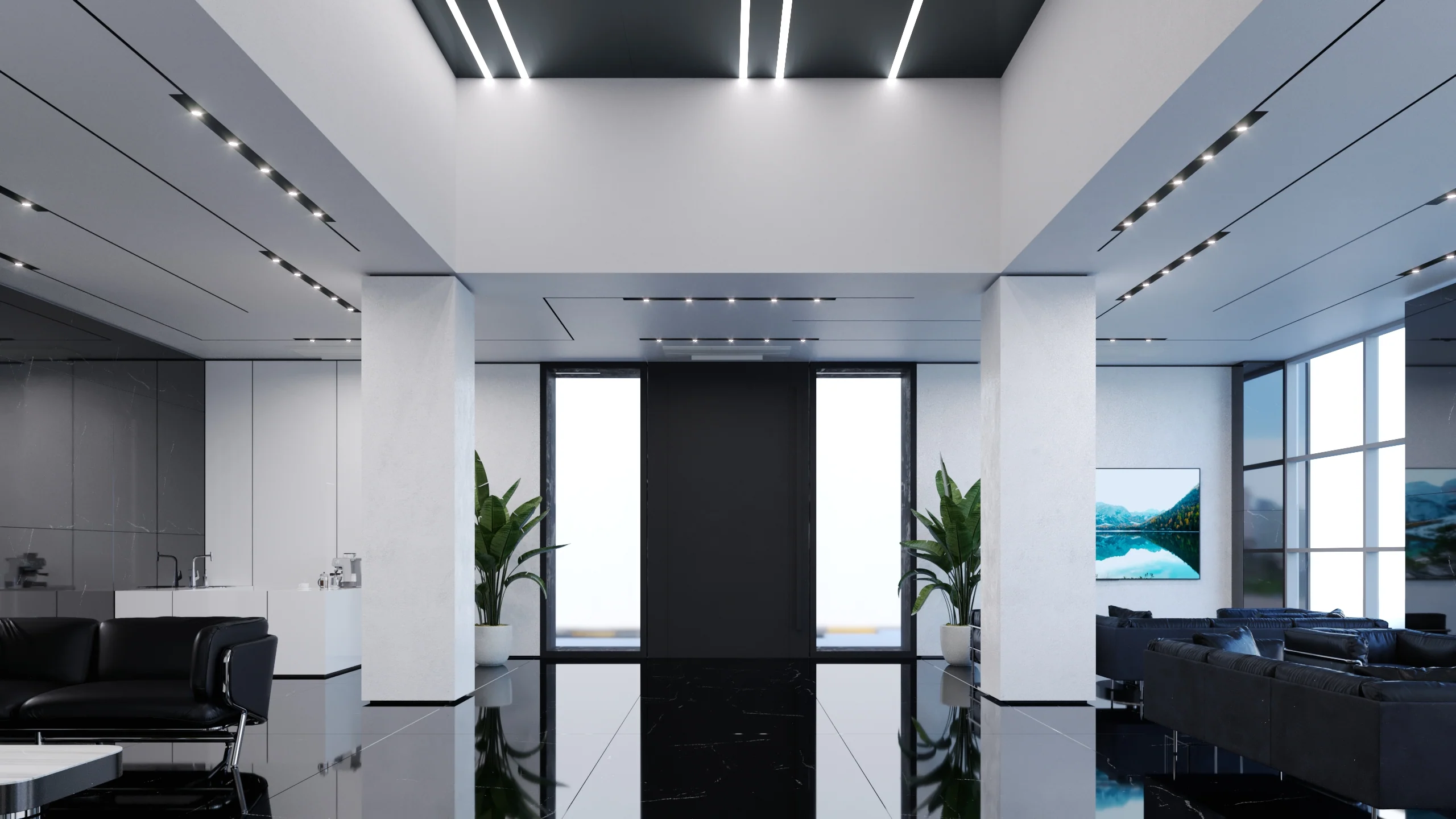 Lobby visualisation, view 2