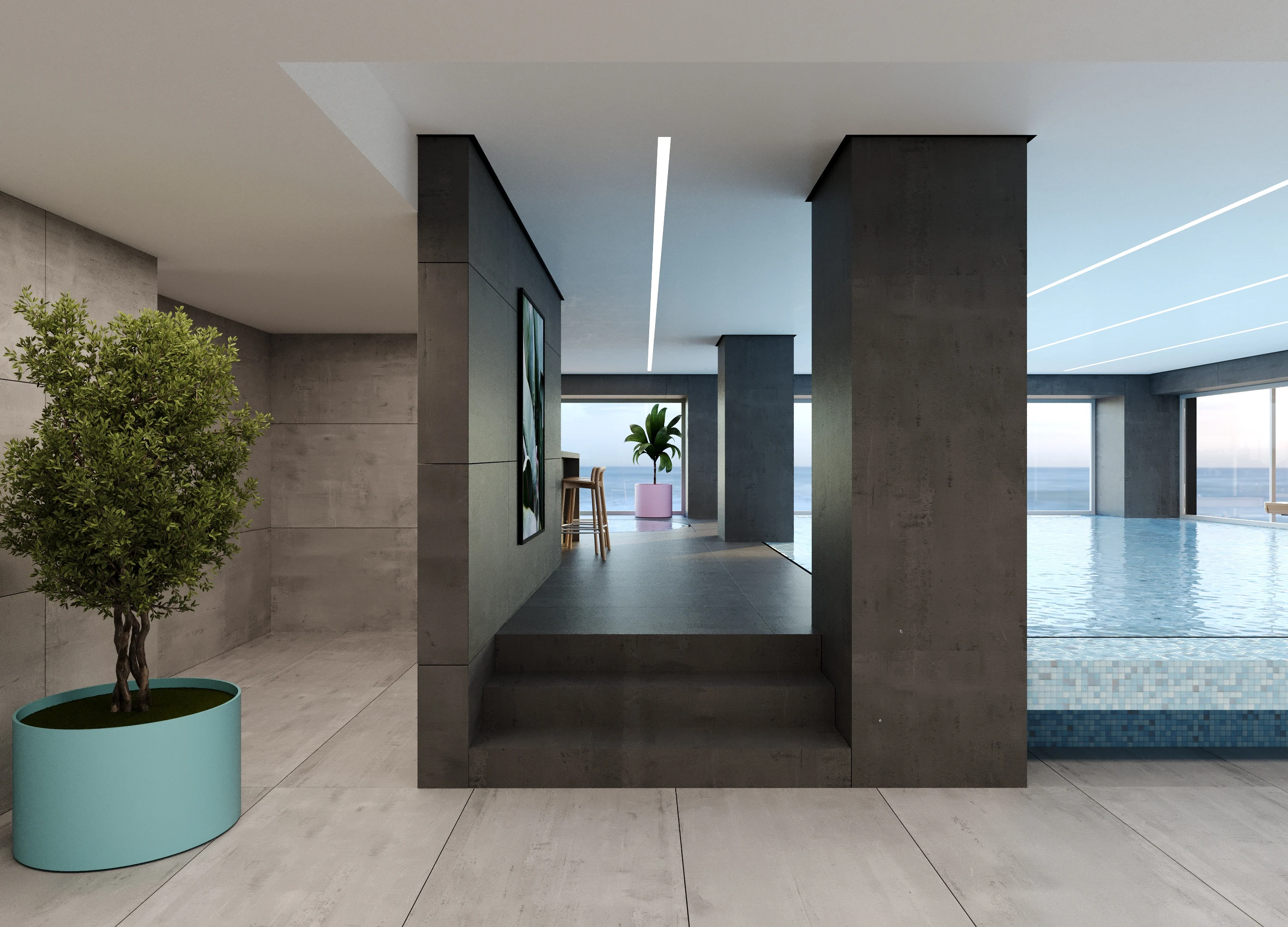 Pool visualisation, view 2