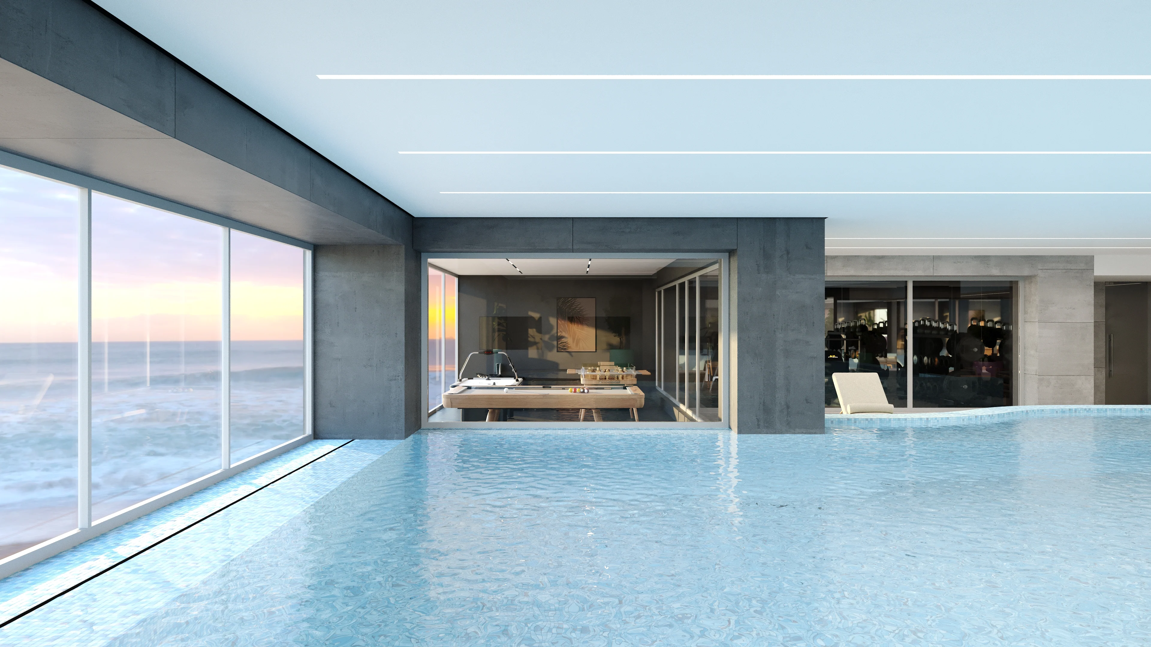 Pool visualisation, view 4
