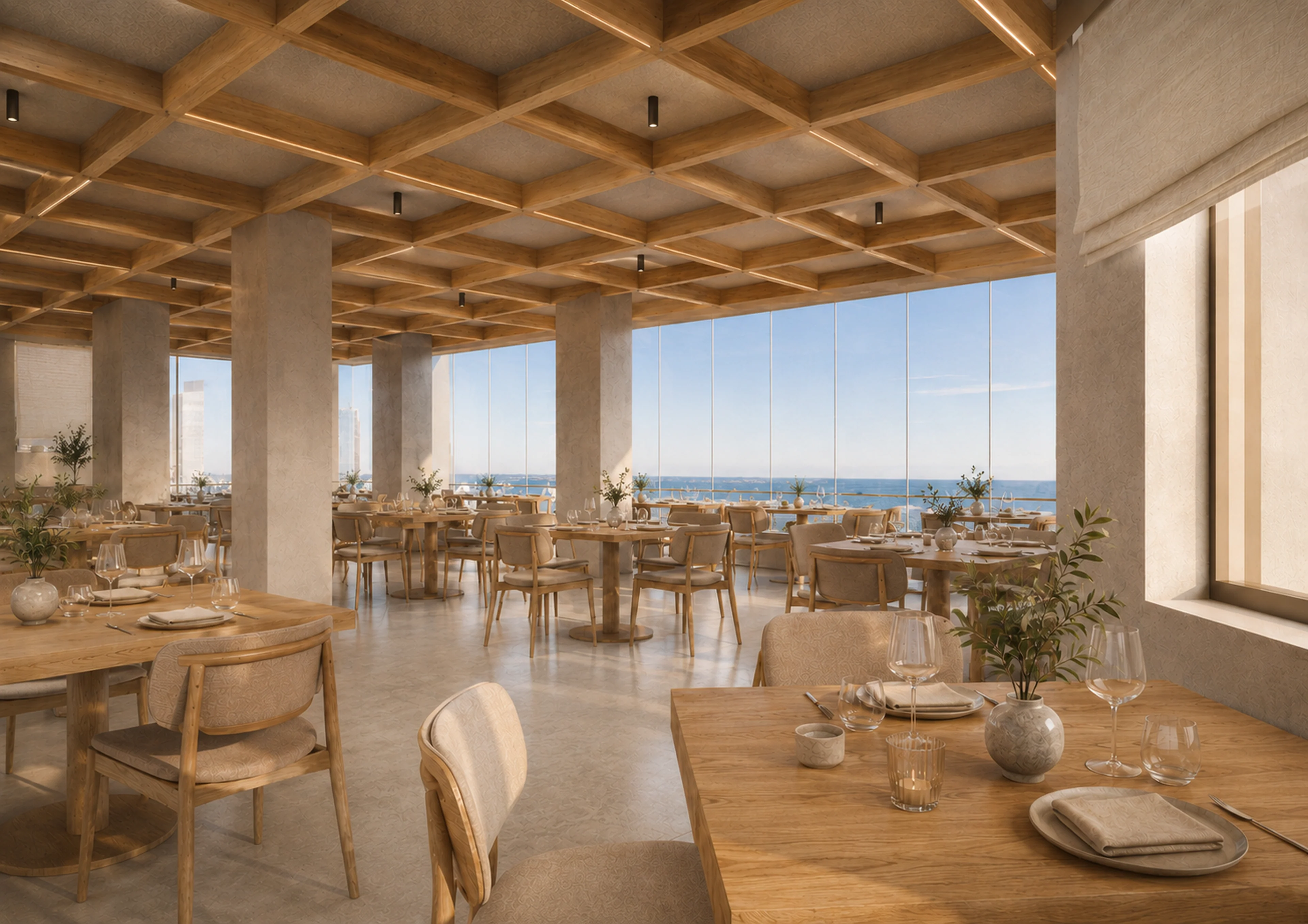 Restaurant and coffee shop