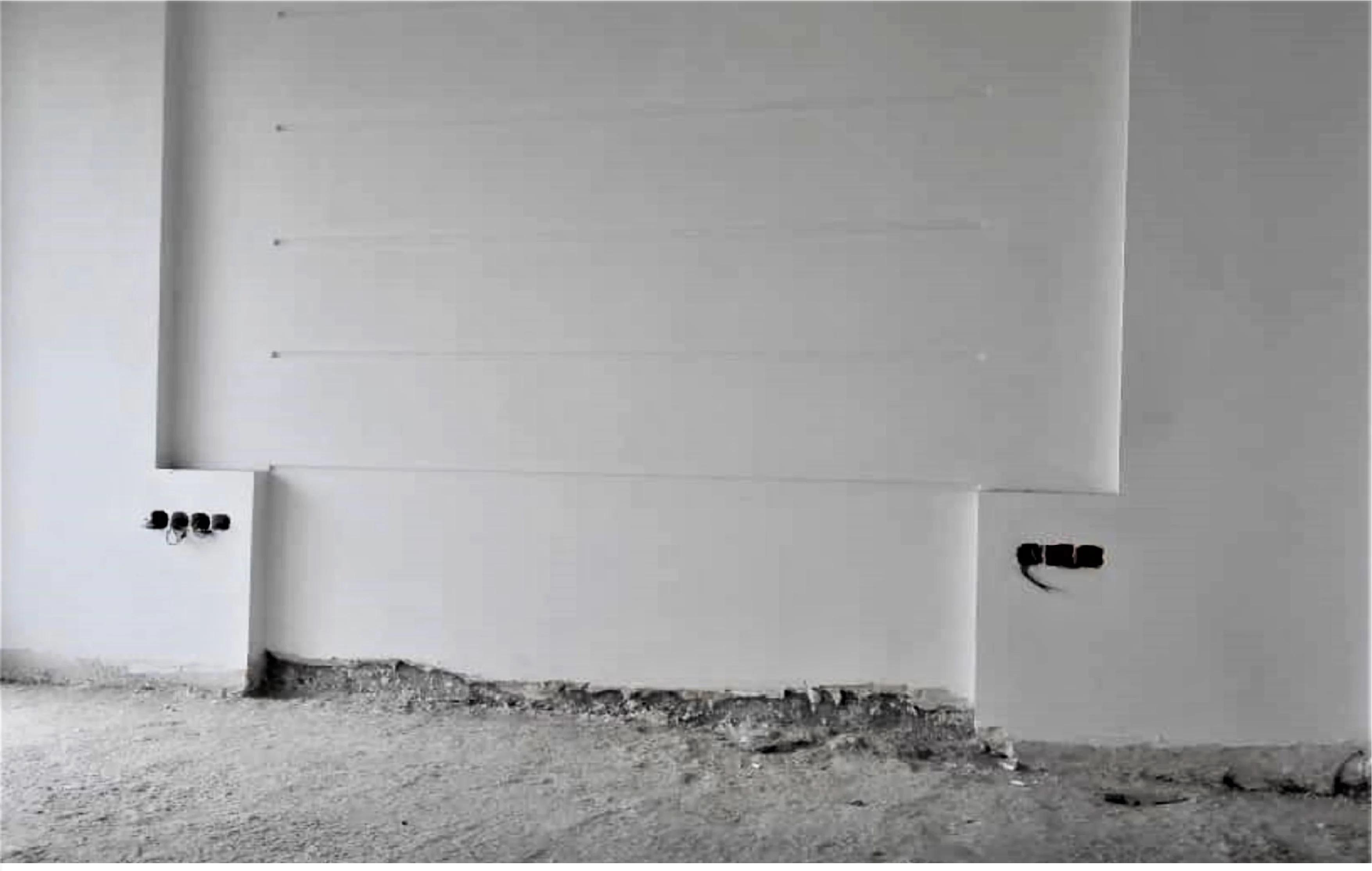 Bedroom light switching system installed, operable from both sides of the bed.