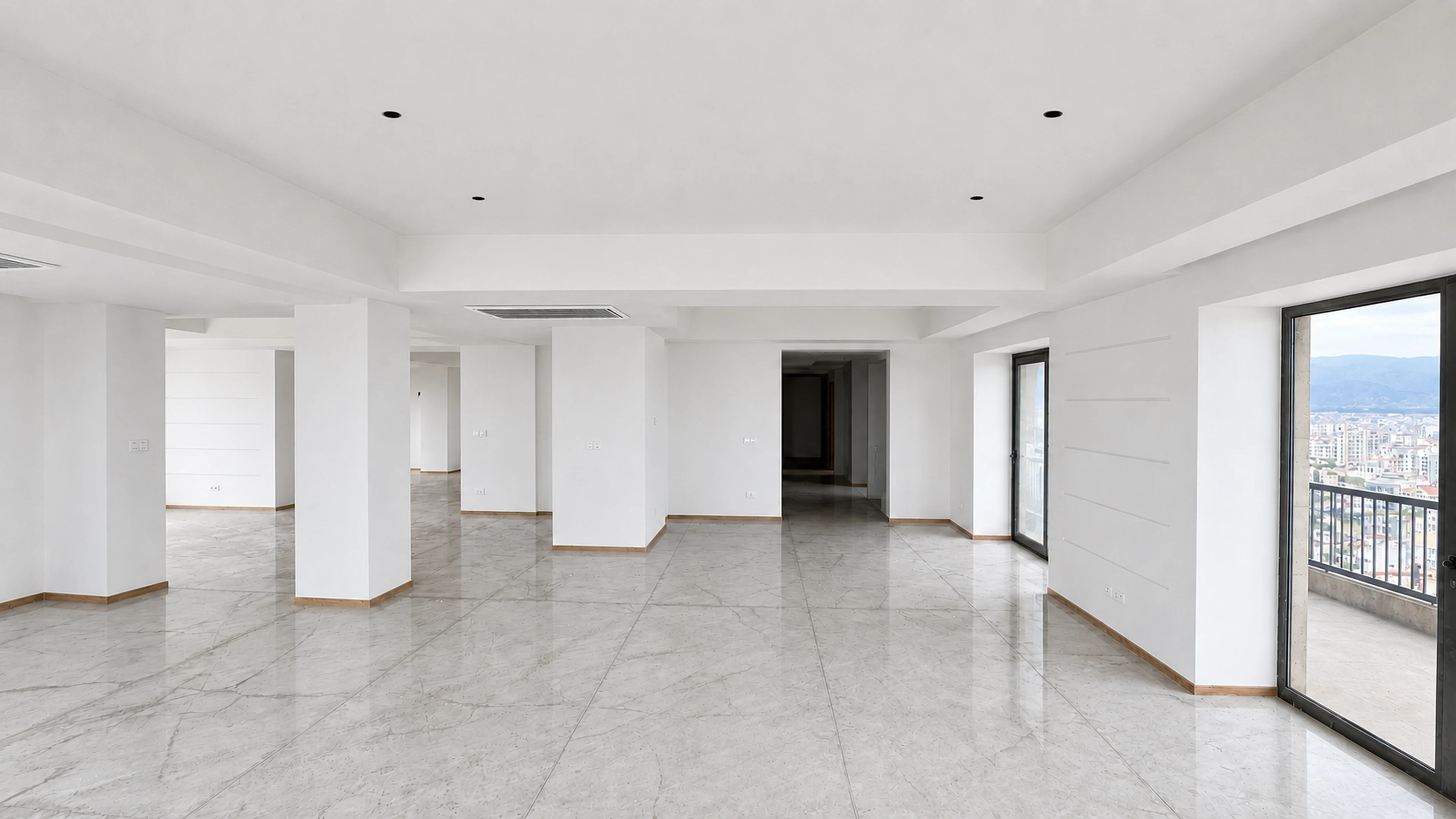 Penthouse 1 — before furnishing