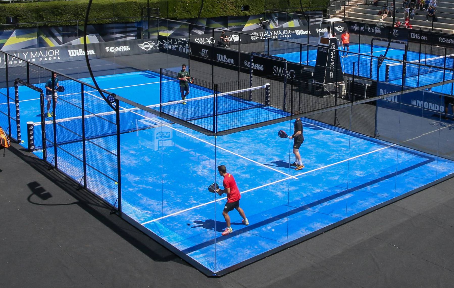 Outdoor sports court