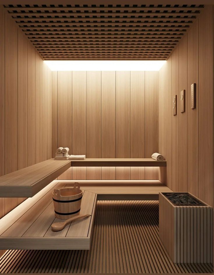 Sauna and jacuzzi